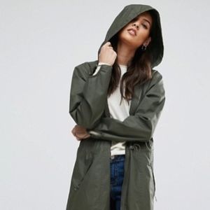 ASOS Wax Fisherman Rain Mac